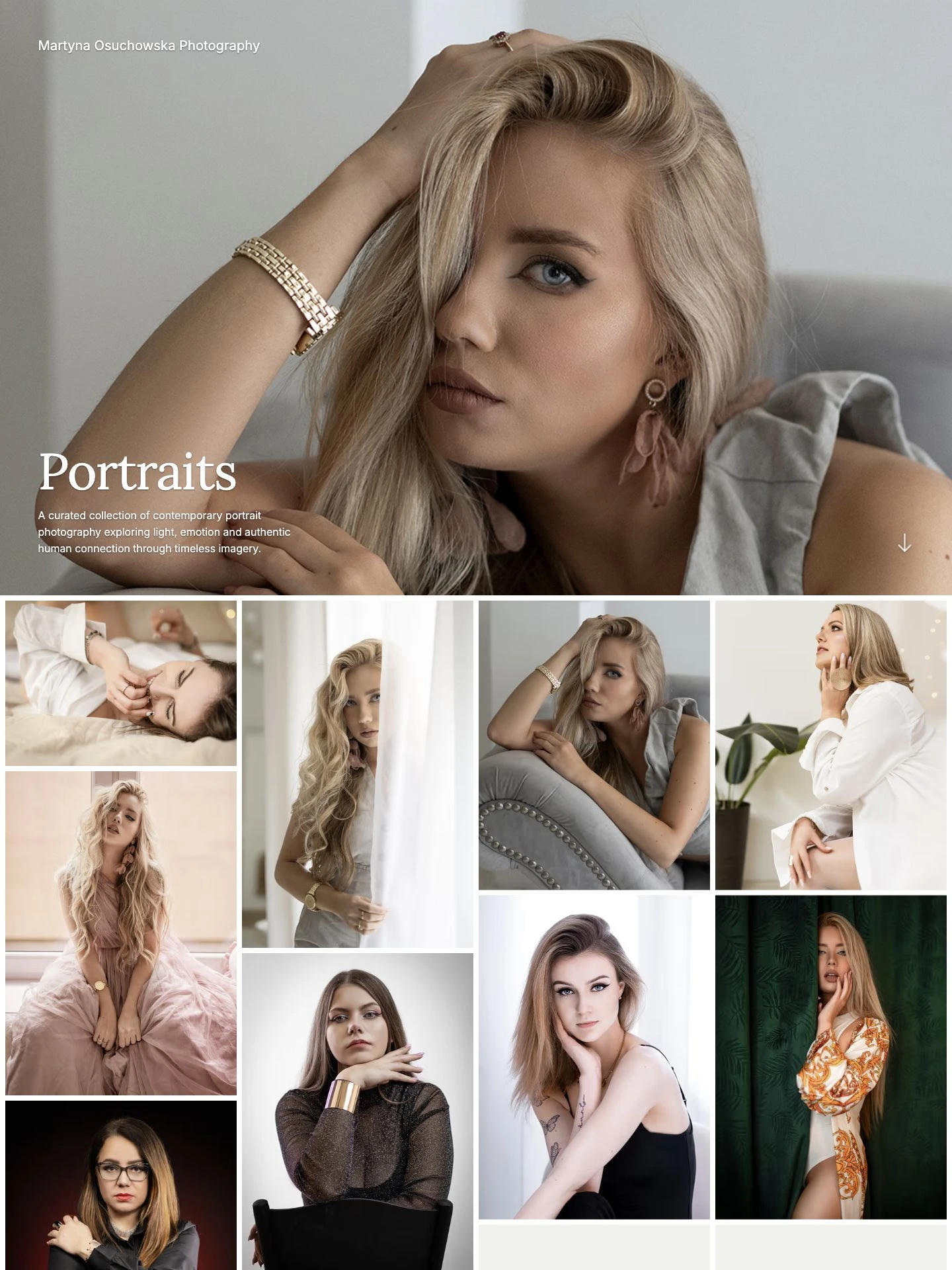 Portraits gallery by Martyna Osuchowska Photography